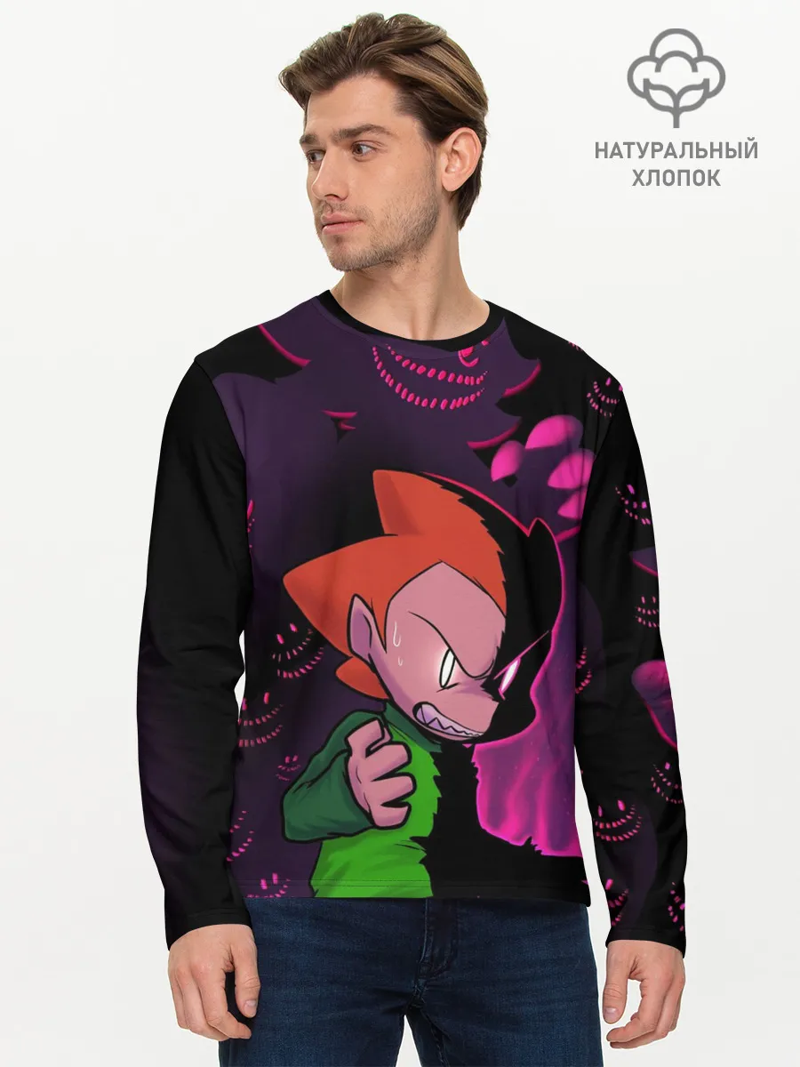 Мужской лонгслив базовый / Friday Night Funkin | FNF