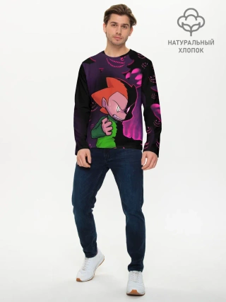 Мужской лонгслив базовый / Friday Night Funkin | FNF