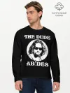 Мужской лонгслив базовый / The dude ABIDES