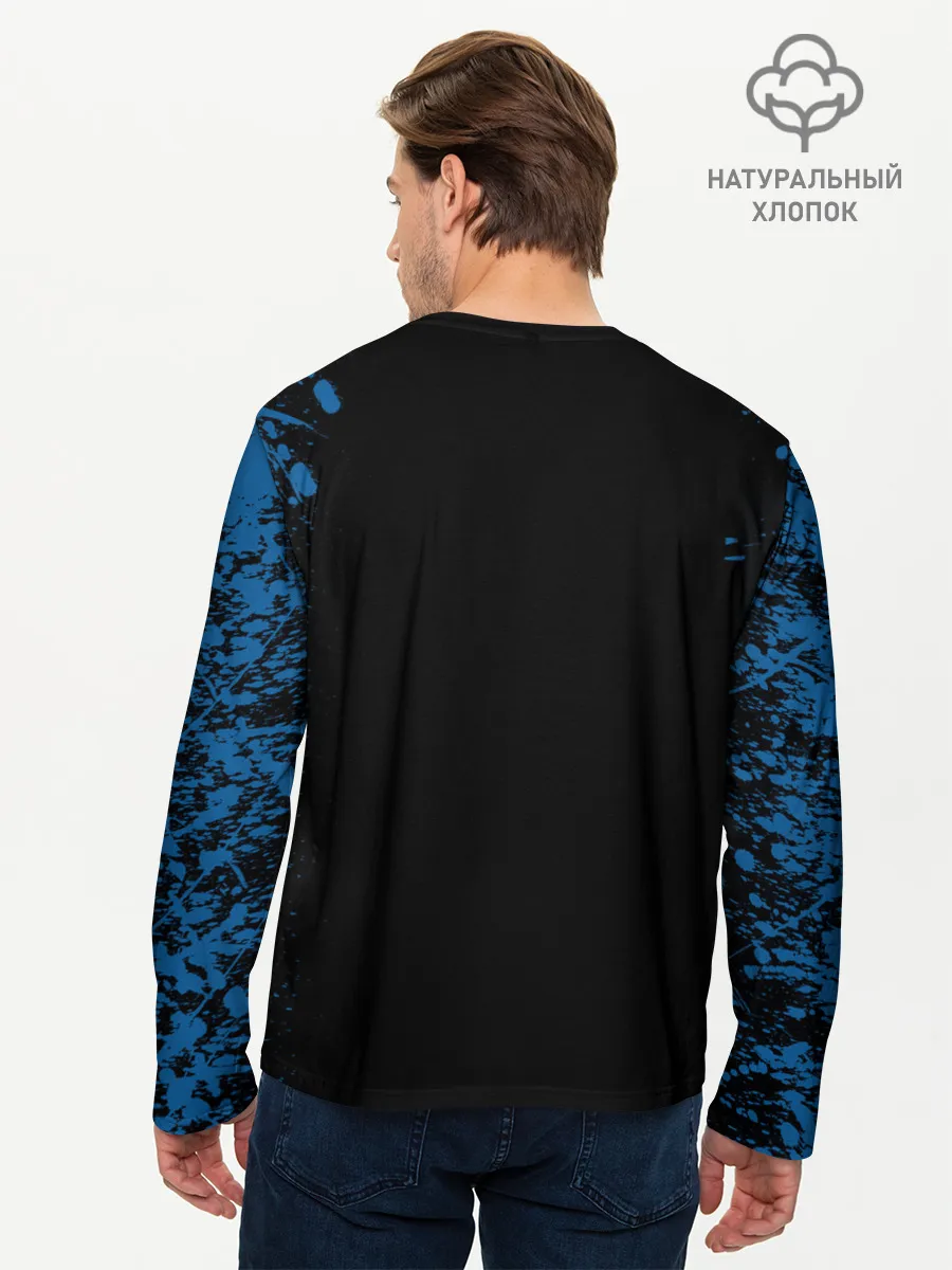 Мужской лонгслив базовый / Paris Saint-German