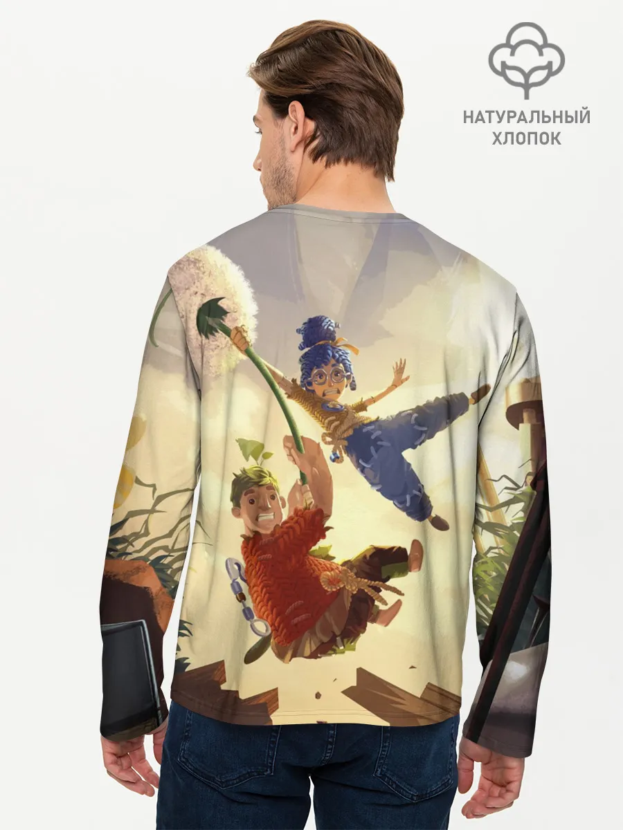 Мужской лонгслив базовый / It Takes Two | Коди и Мэй