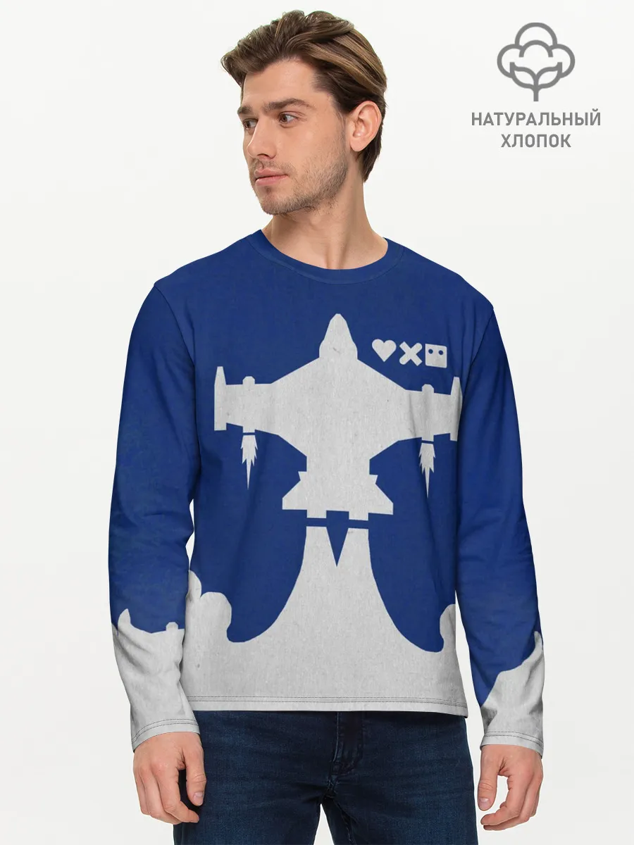 Мужской лонгслив базовый / Love Death And Robots. Lucky 13