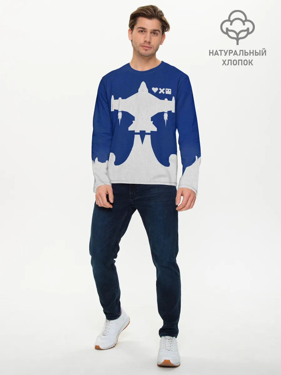 Мужской лонгслив базовый / Love Death And Robots. Lucky 13