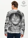 Мужской лонгслив базовый / Луфи улыбается one piece