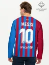 Мужской лонгслив базовый / Месси Барселона 2021/2022