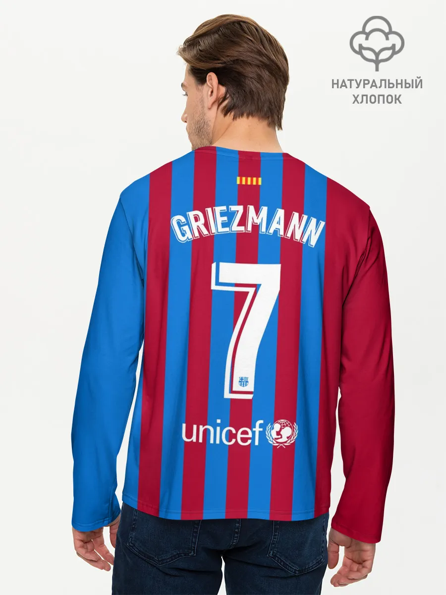 Мужской лонгслив базовый / Гризманн Барселона 2021/2022