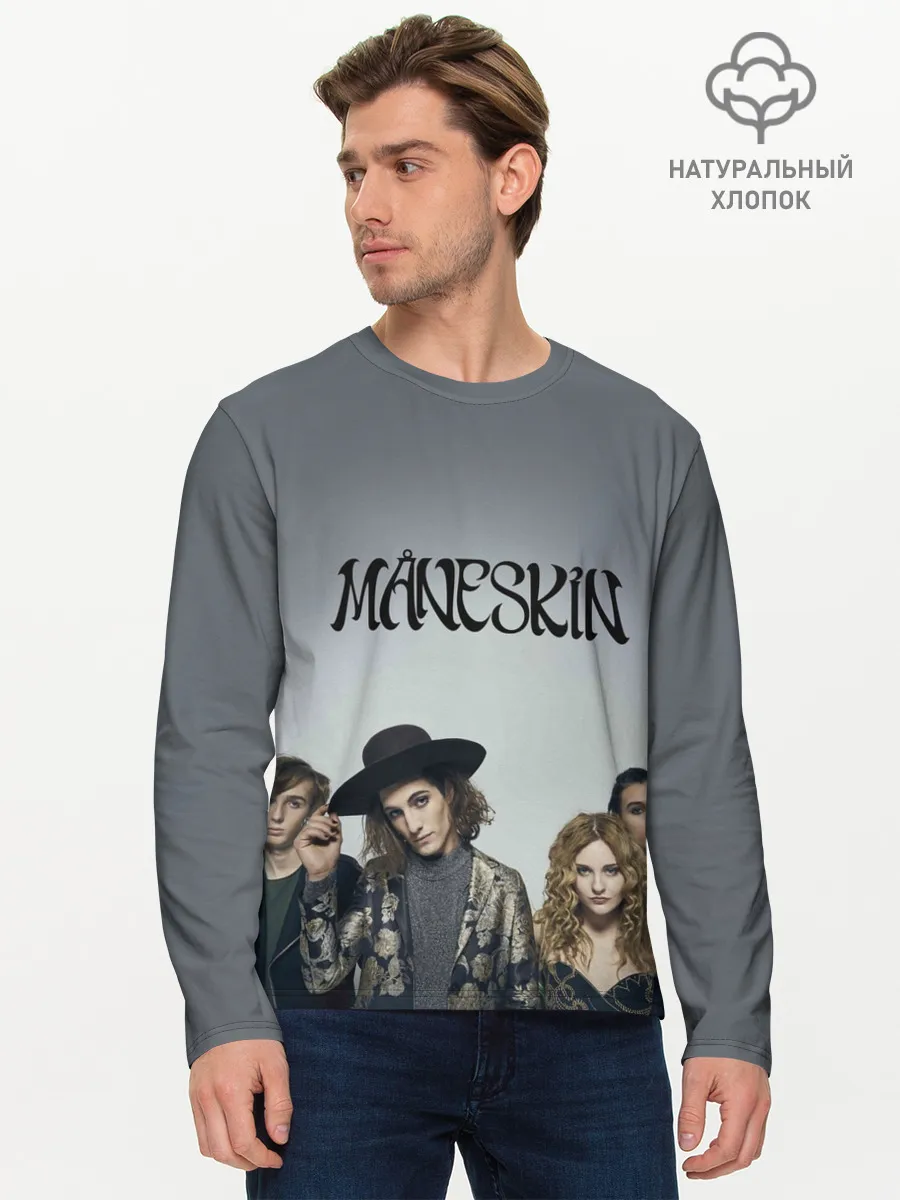 Мужской лонгслив базовый / Maneskin