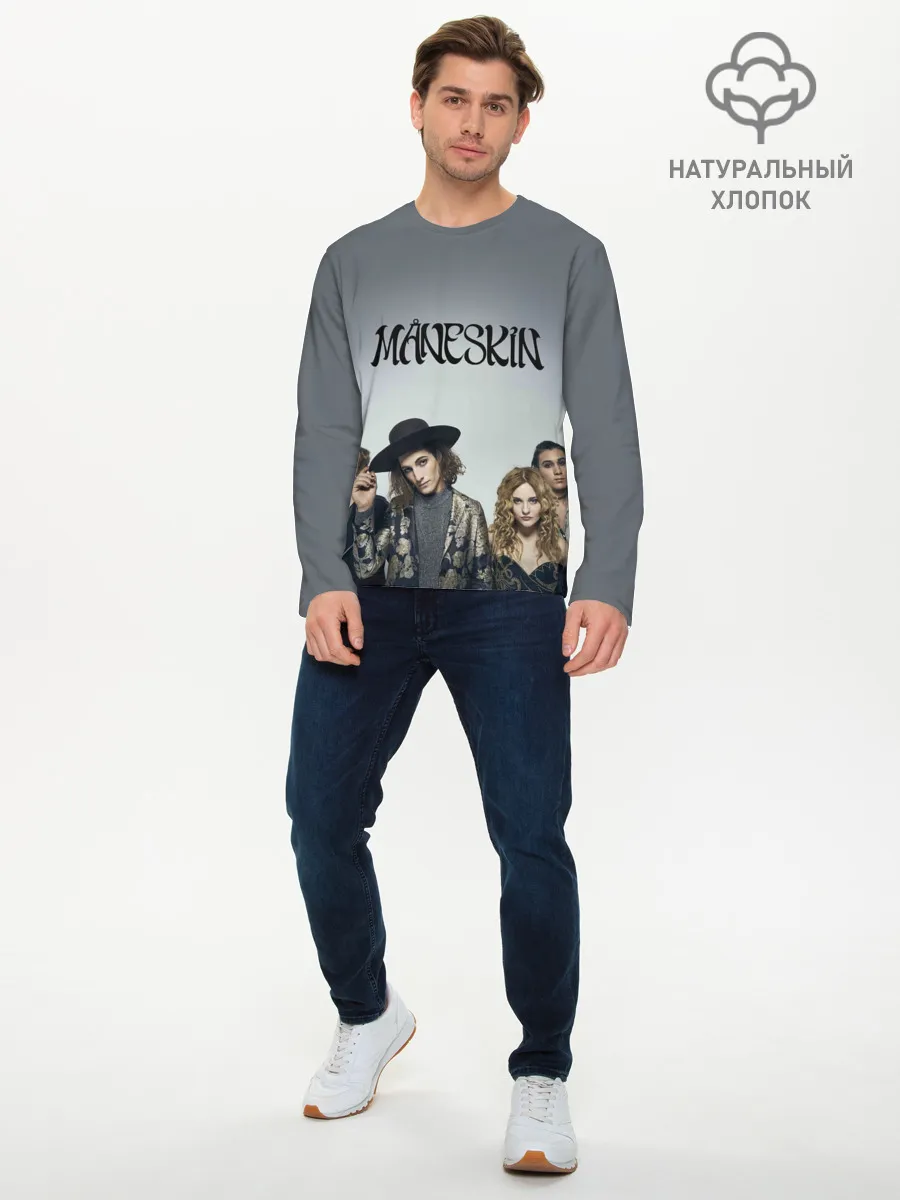Мужской лонгслив базовый / Maneskin