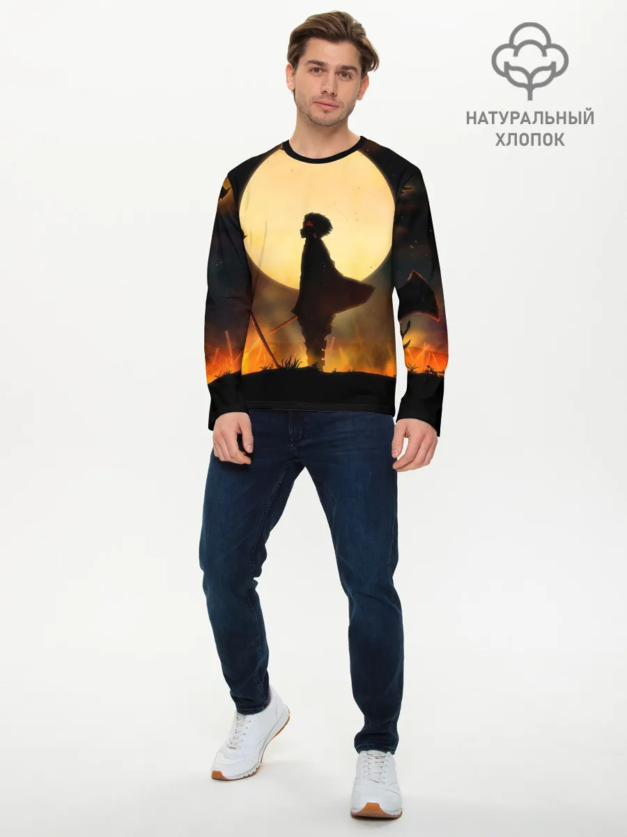 Мужской лонгслив базовый / ТАНДЖИРО