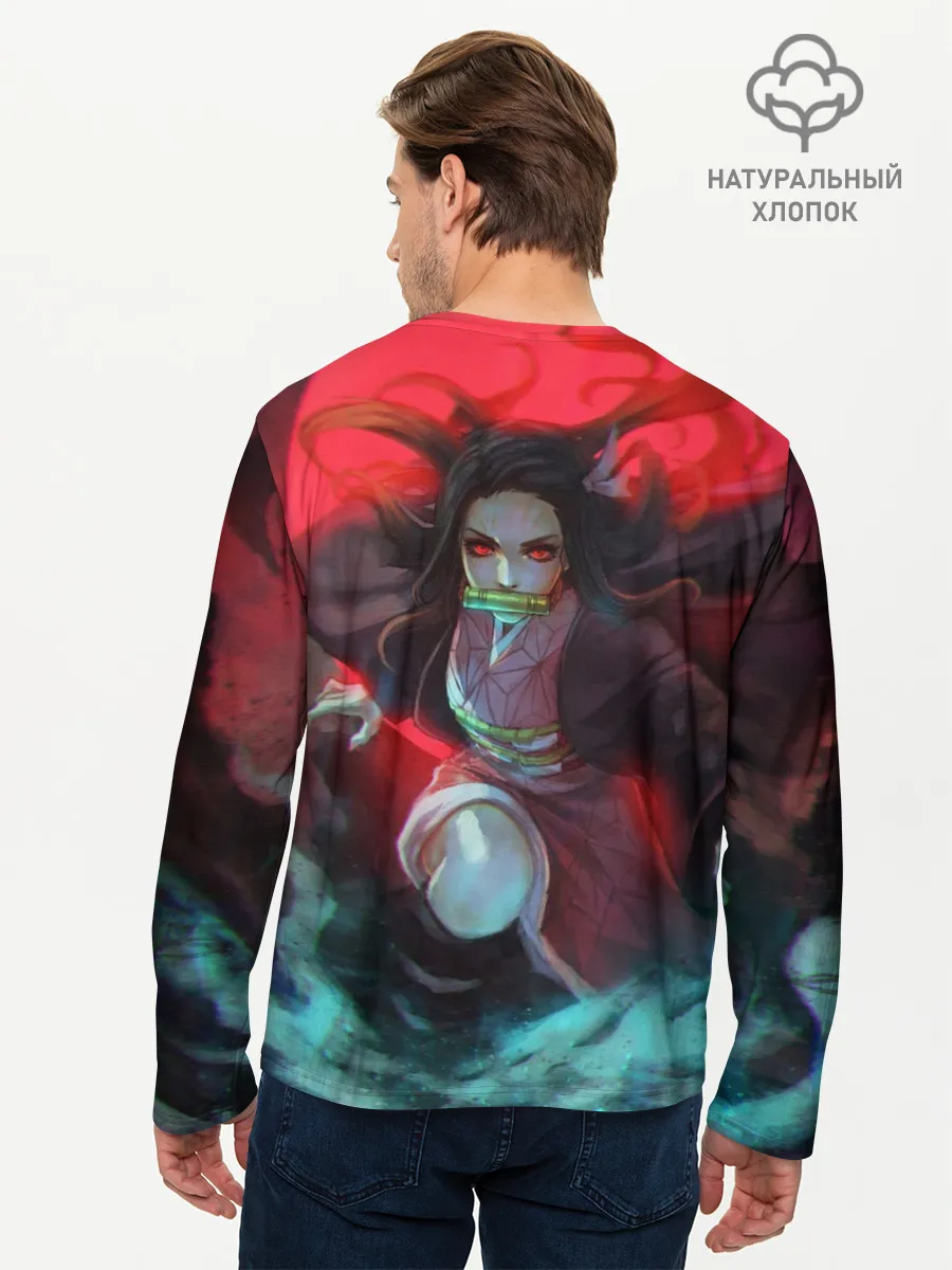 Мужской лонгслив базовый / НЕЗУКО ИЗ КЛИНКА