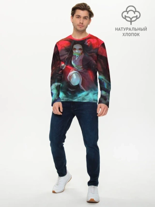Мужской лонгслив базовый / НЕЗУКО ИЗ КЛИНКА