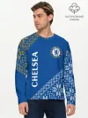 Мужской лонгслив базовый / CHELSEA F.C. - Новый Год