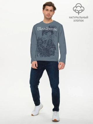 Мужской лонгслив базовый / Bloodborne