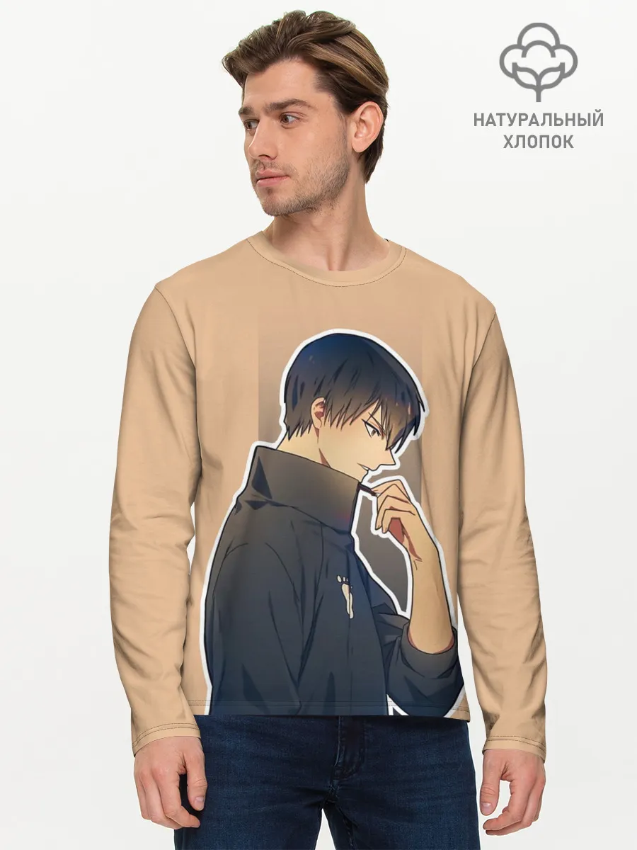 Мужской лонгслив базовый / Тобио