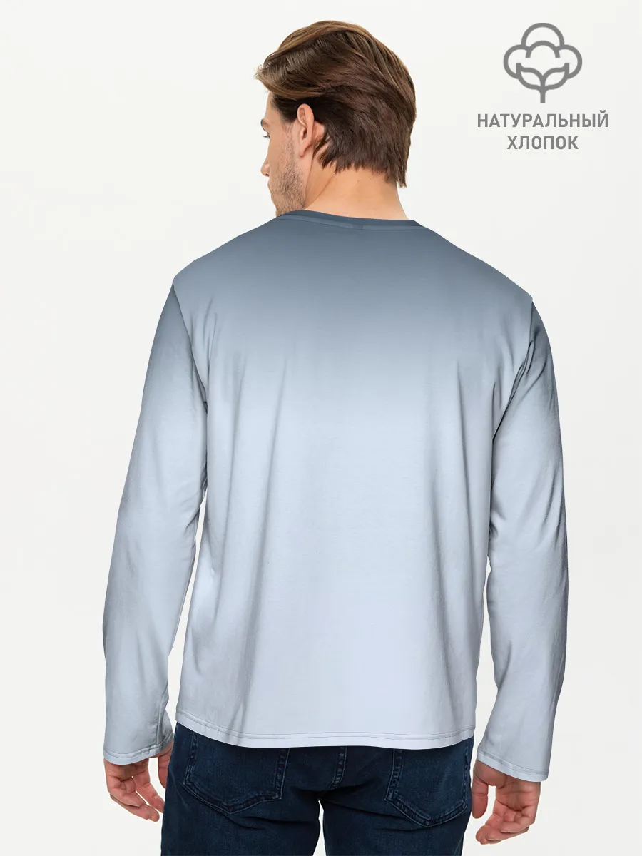 Мужской лонгслив базовый / Хината и Тобио