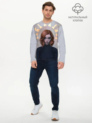 Мужской лонгслив базовый / Ход Королевы