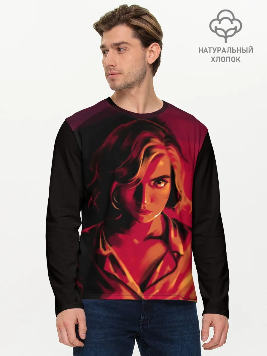 Мужской лонгслив базовый / Ход Королевы