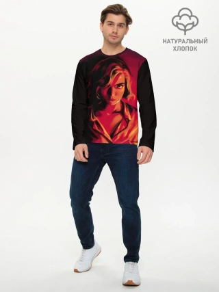 Мужской лонгслив базовый / Ход Королевы