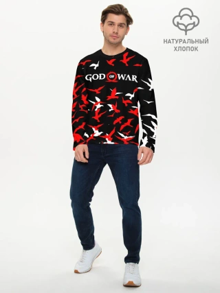 Мужской лонгслив базовый / GOD OF WAR
