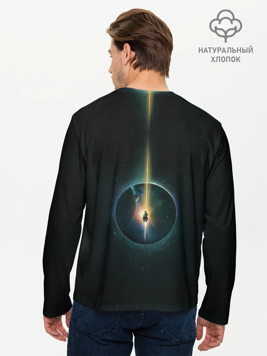 Мужской лонгслив базовый / Экспансия