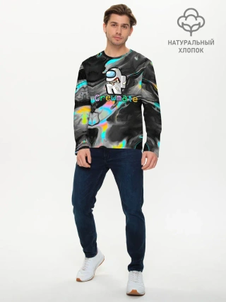 Мужской лонгслив базовый / Among Us