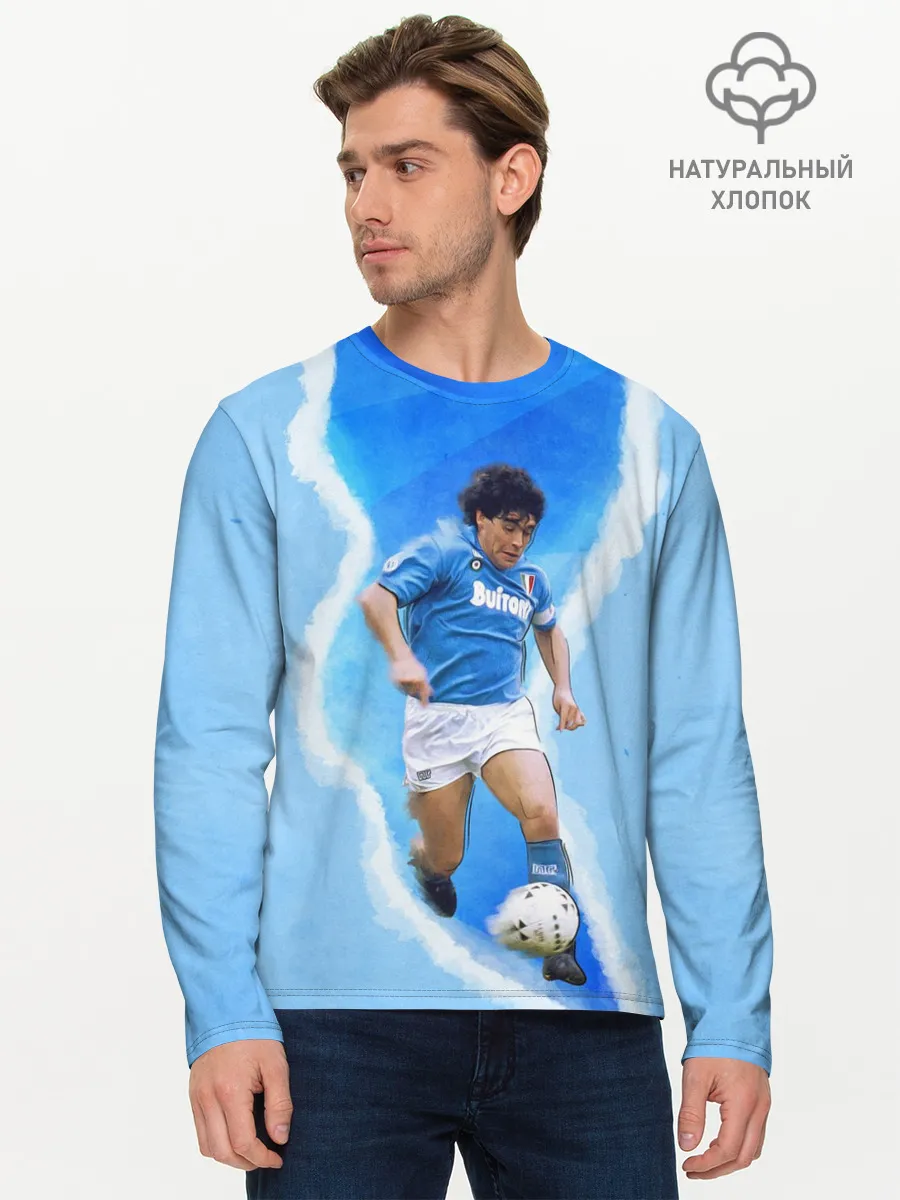 Мужской лонгслив базовый / Диего Армандо