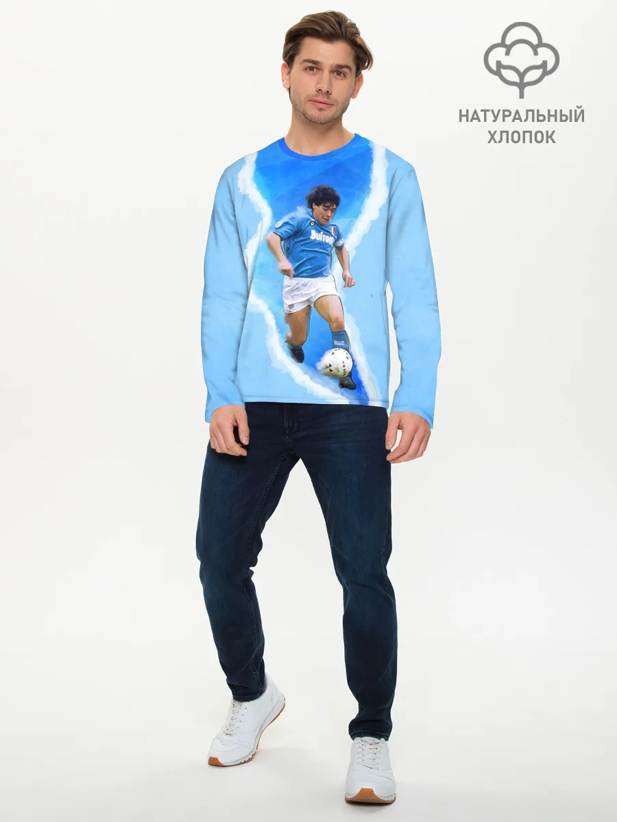 Мужской лонгслив базовый / Диего Армандо