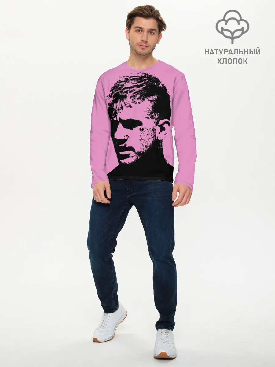 Мужской лонгслив базовый / Lil peep