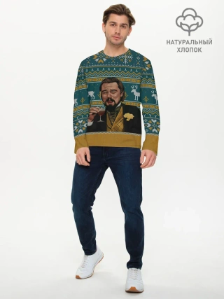 Мужской лонгслив базовый / Кэлвин Кэнди