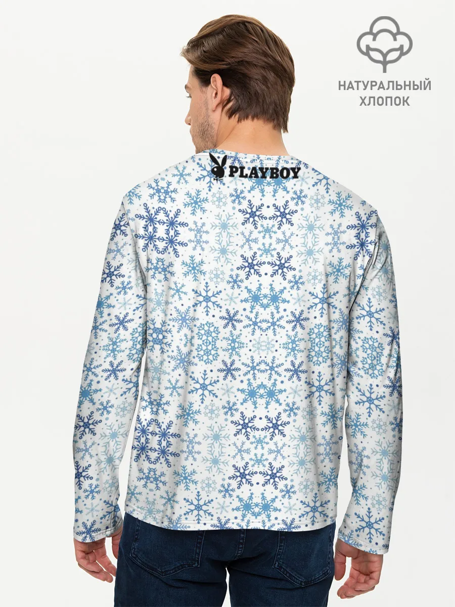 Мужской лонгслив базовый / PLAYBOY - NEW YEAR