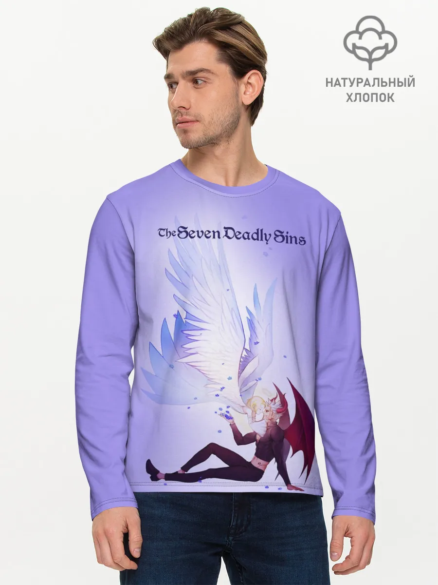 Мужской лонгслив базовый / The Seven Deadly Sins