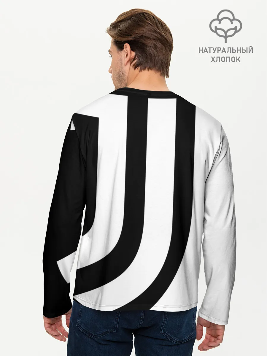 Мужской лонгслив базовый / JUVENTUS