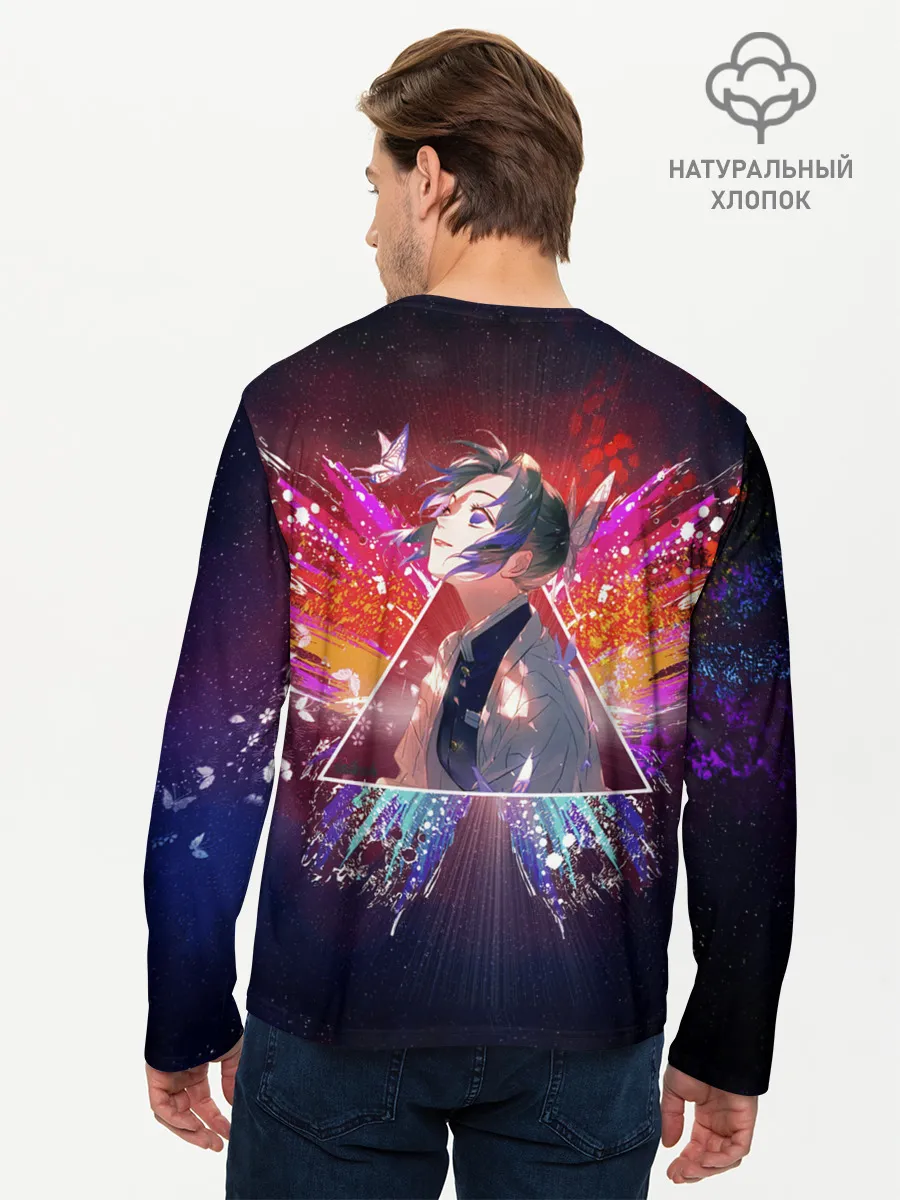 Мужской лонгслив базовый / Шинобу Кочо
