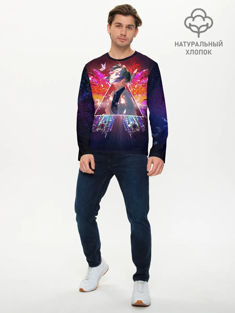 Мужской лонгслив базовый / Шинобу Кочо