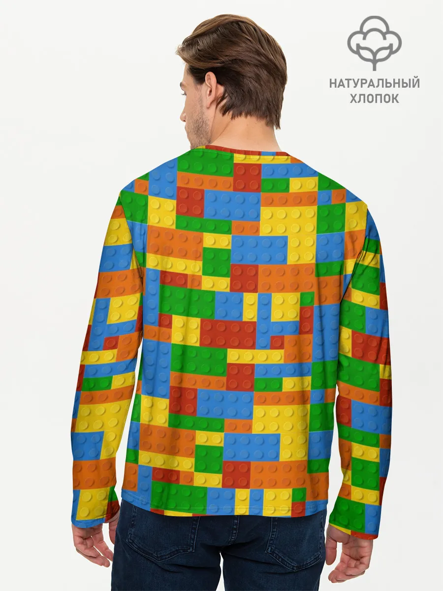 Мужской лонгслив базовый / Конструктор