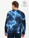 Мужской лонгслив базовый / Электро