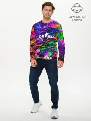 Мужской лонгслив базовый / CS GO