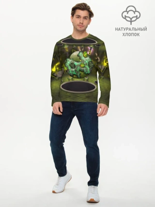 Мужской лонгслив базовый / AbstractThings 3