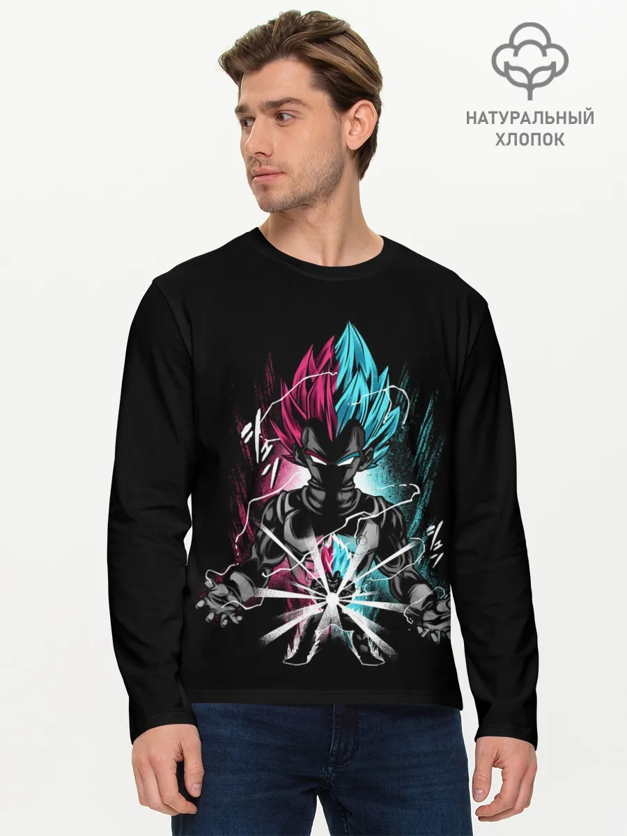 Мужской лонгслив базовый / Аниме Жемчуг Дракона