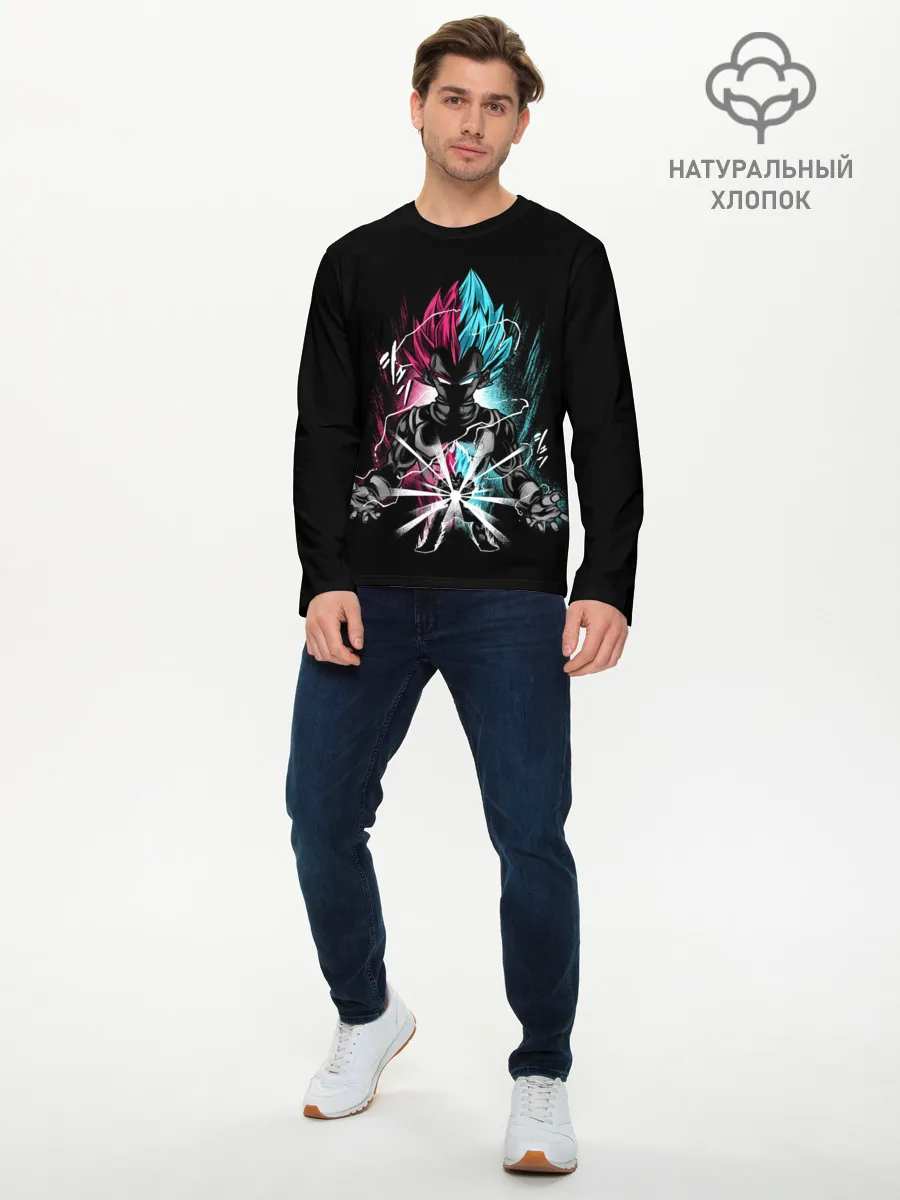 Мужской лонгслив базовый / Аниме Жемчуг Дракона