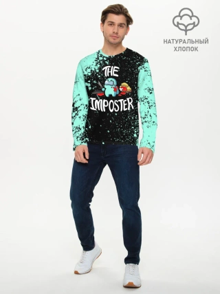 Мужской лонгслив базовый / AMONG US