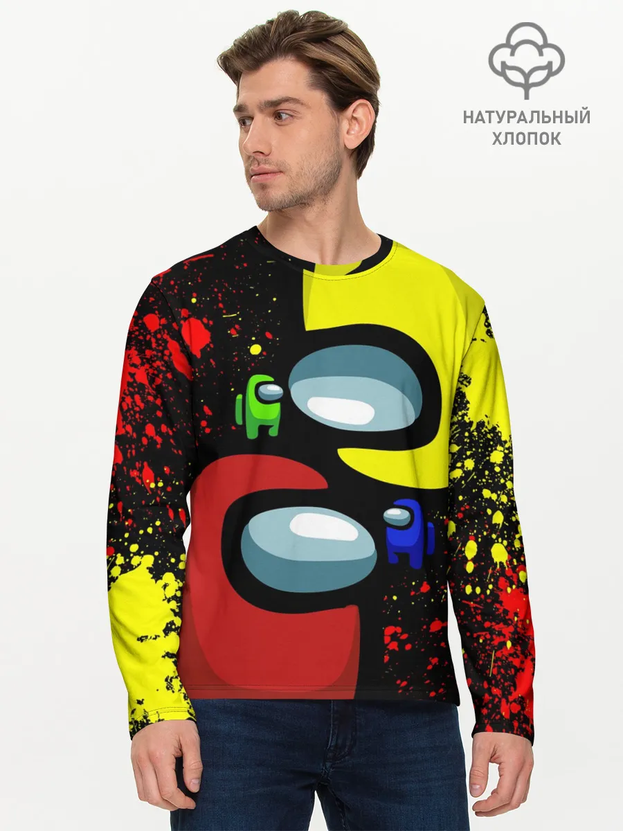 Мужской лонгслив базовый / AMONG US