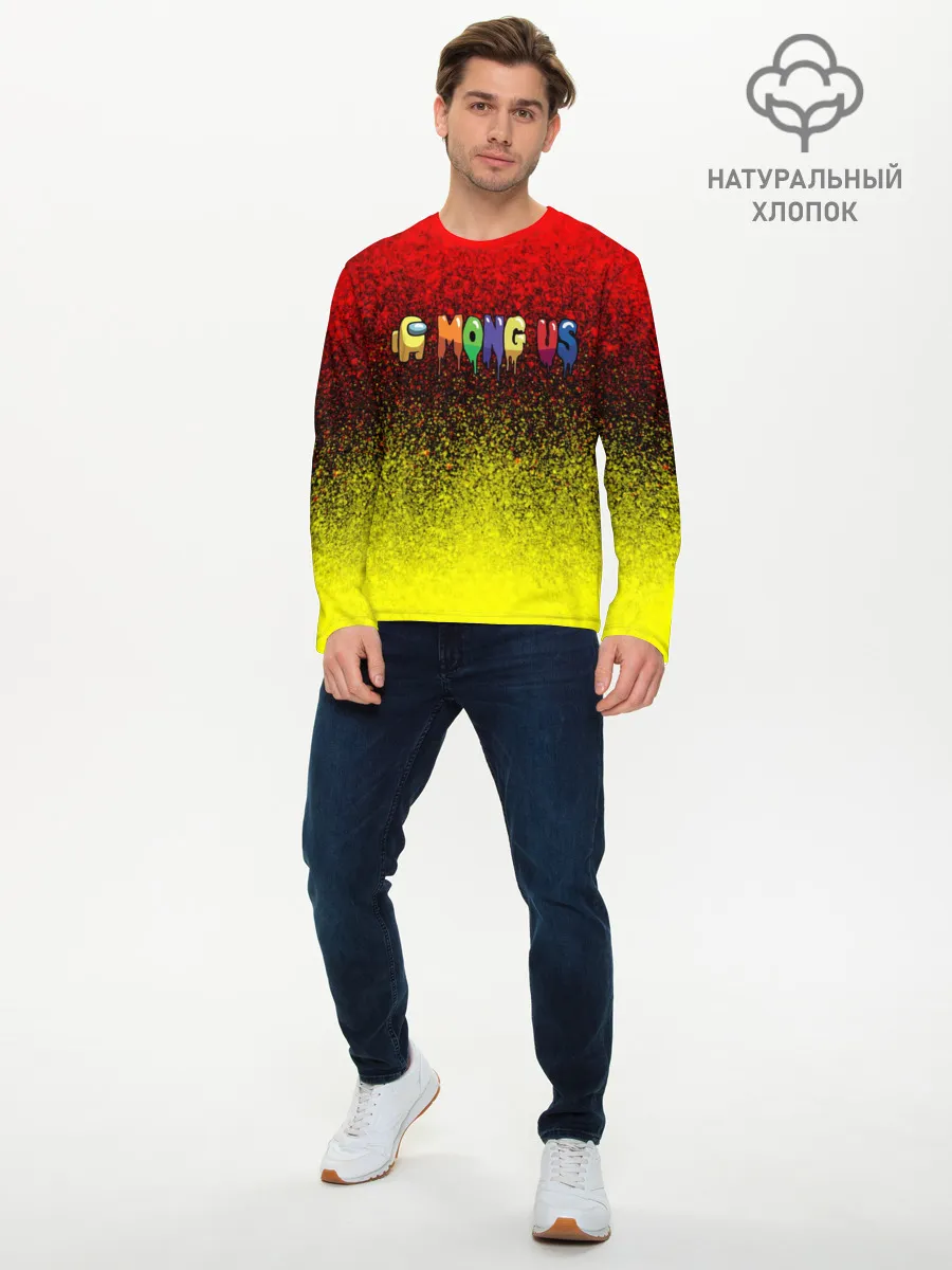 Мужской лонгслив базовый / AMONG US