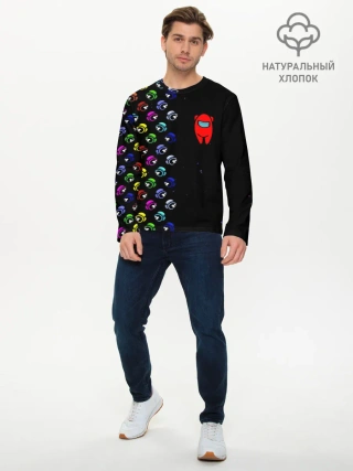 Мужской лонгслив базовый / AMONG US