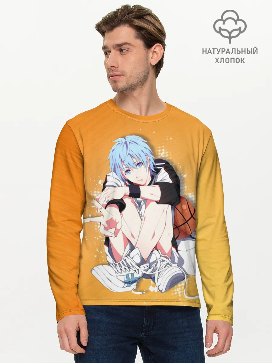 Мужской лонгслив базовый / Баскетбол Куроко