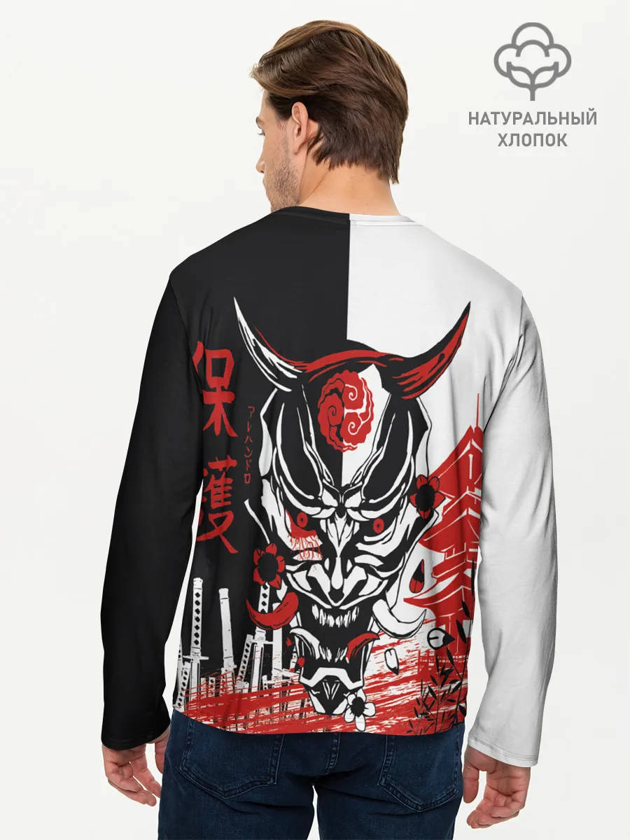 Мужской лонгслив базовый / Самурай Samurai