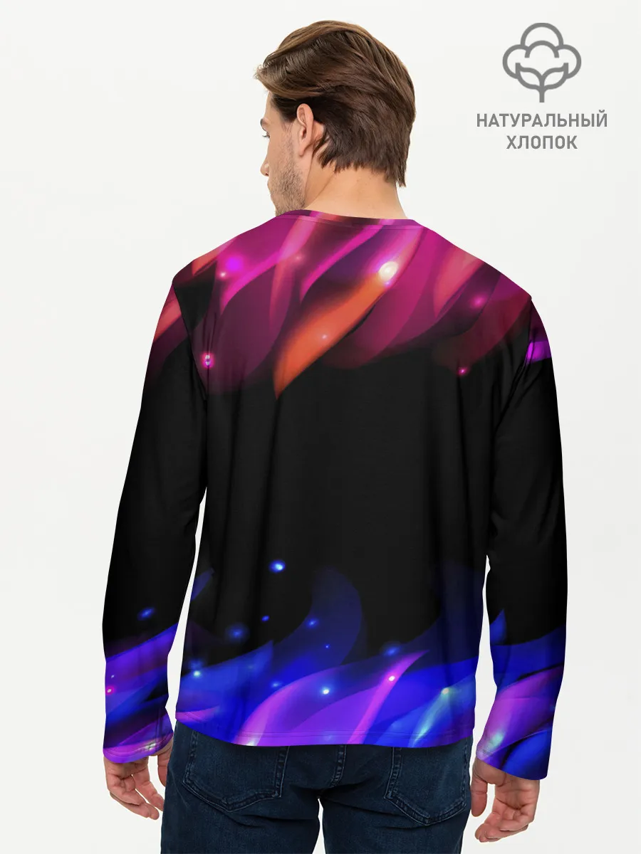 Мужской лонгслив базовый / Pink Among Us.