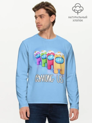 Мужской лонгслив базовый / AMONG US