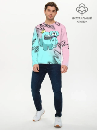 Мужской лонгслив базовый / AMONG US