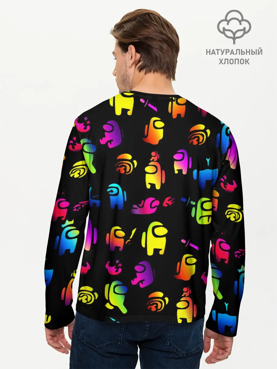 Мужской лонгслив базовый / AMONG US